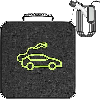 EV 充電ケーブル収納バッグ - EV 充電ケーブル オーガナイザー バッグ | EV充電ケーブルバッグ |オックスフォード布製車用充電ケーブルケース |ポータブル充電ケーブルオーガナイザーEVケーブル用EVケーブルバッグ