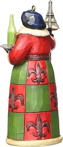 Miniatura 2 de Jim Shore Heartwood Creek Figura decorativa de Enesco Navidad de Papá Noel alemán 4.75 pulgadas