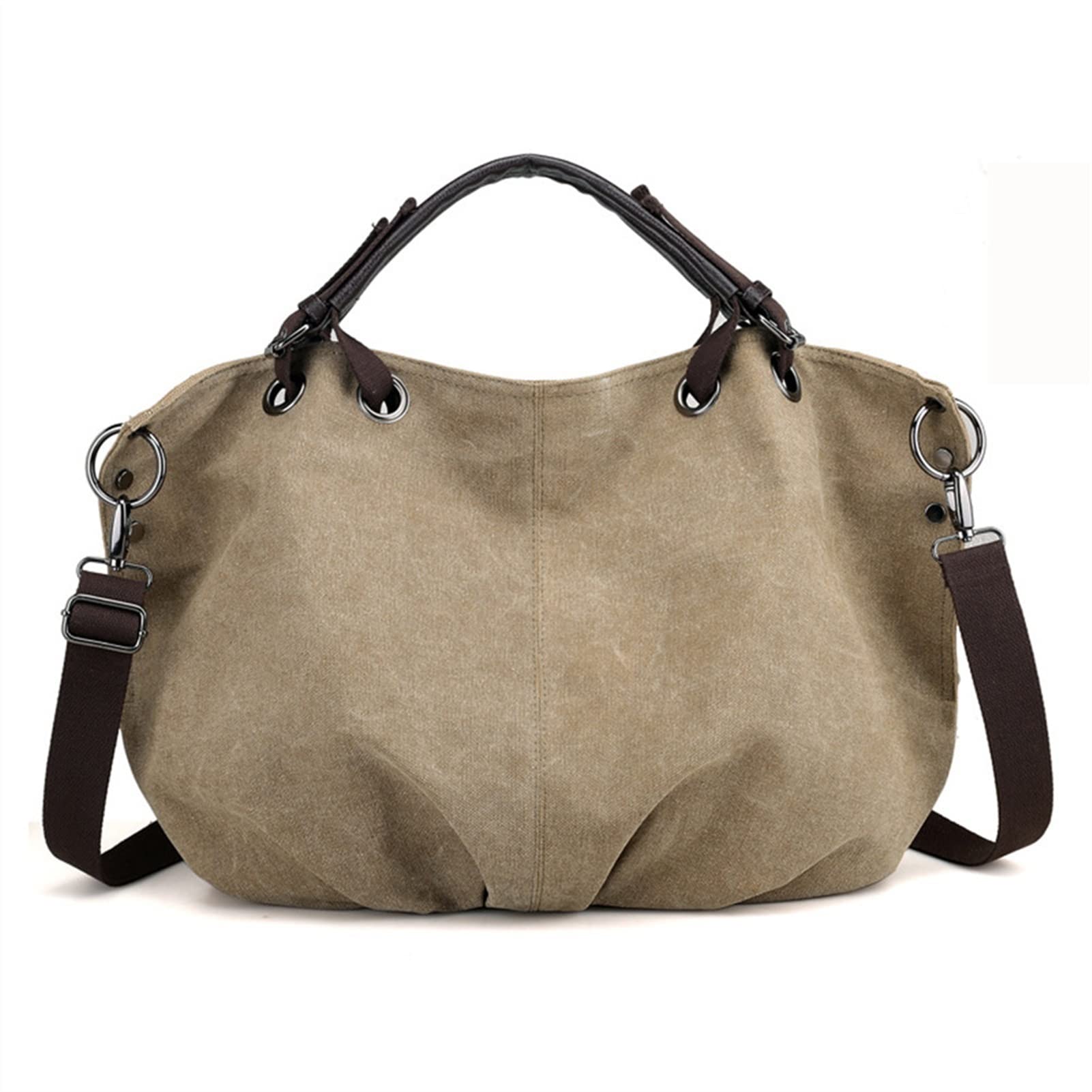 Sac cabas pour femme en toile idéal pour le shopping et les cours