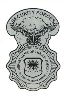 Air Force Security Forces Shield Decal Sticker