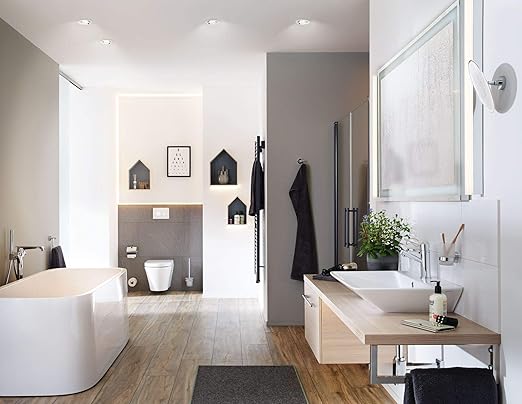 Paulmann Paulmann 92898 inbouwlamp LED Nova inbouwspot ronde spot IP65 straalwaterdicht 7W 3-delige complete set incl GU10 lamp, wit zwenkbaar, Wit photo 3