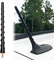 Vista 34 de KSaAuto Antena de 16 pulgadas para Toyota Tundra Tacoma FJ Cruiser accesorios 1995-2023 2024 2025 2026, antena de goma en espiral para automóvil