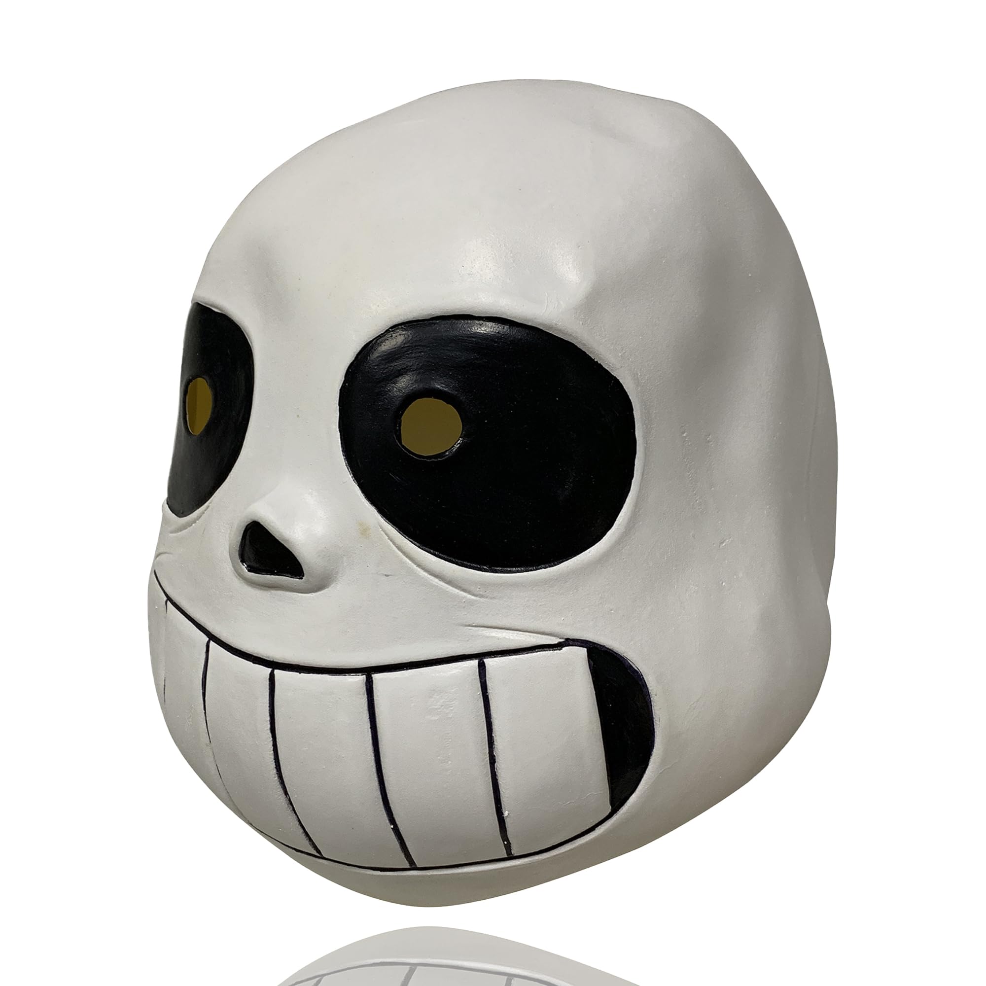 UndertaleSans Latex Mask Game Cosplay Mask, Halloween Masquerade Costume Props, Black