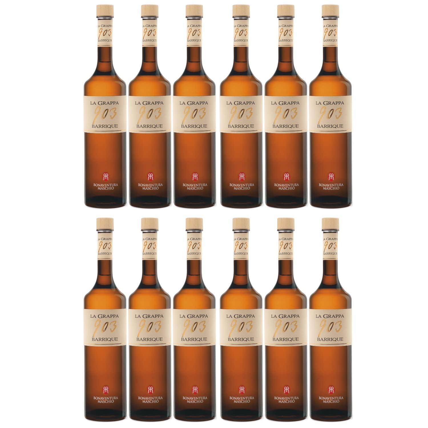Bonaventura Maschio La Grappa 903 Barrique FeinWert E-Book (12 x 0,7l)