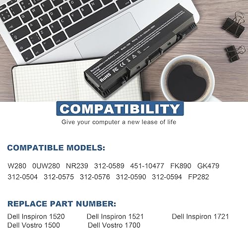 Miniatura 113 de Fancy Buying Batería para portátil compatible con Asus X501A X301 X301A X301U X401 X401A X401U X501 X501U A31-X401 A32-X401 A41-X401 A42-X401