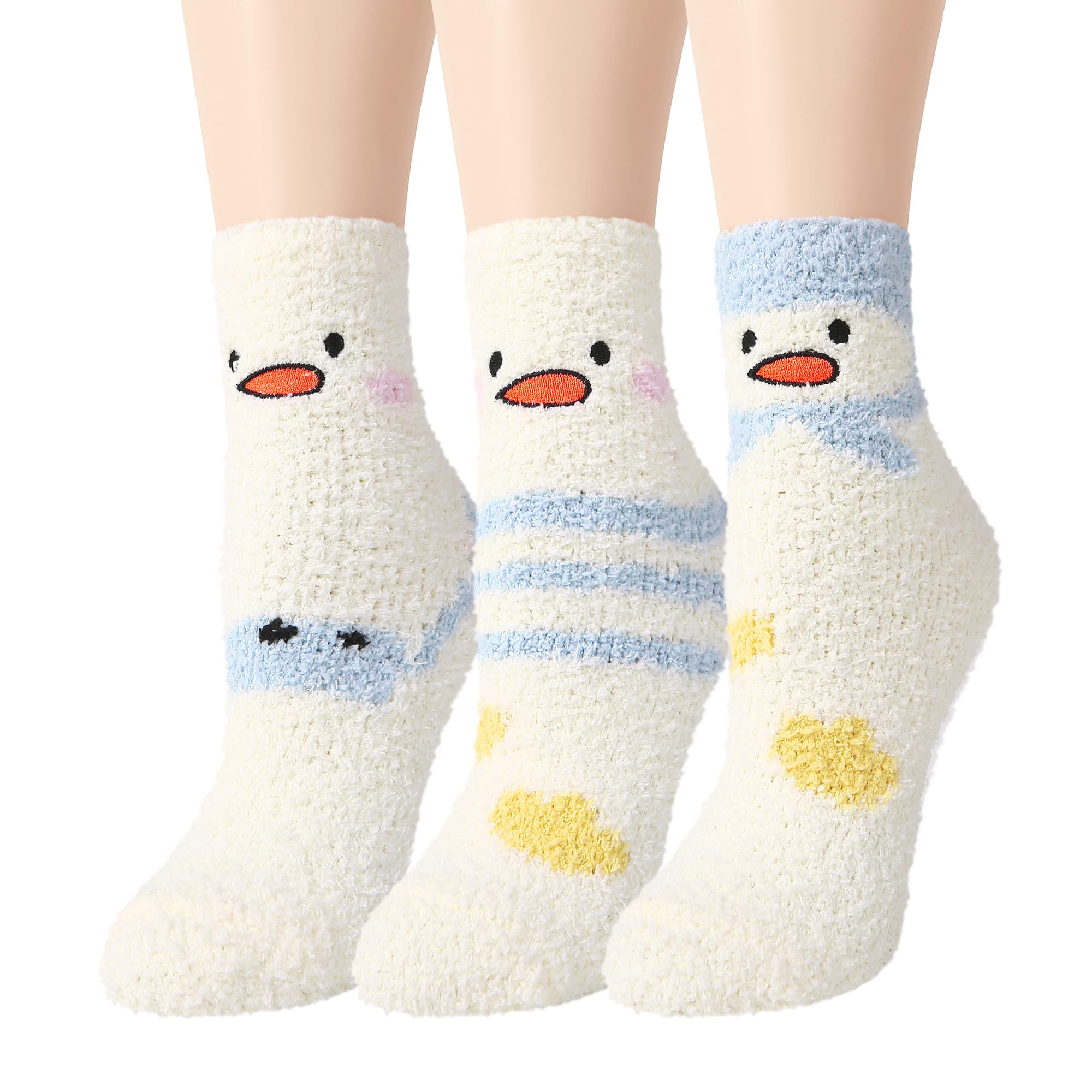 Benefeet Sox Womens Fuzzy Socks Girls Cute Slipper Sock Funny Fluffy Winter Warm Soft Cozy Plush Indoor Sleep Sock