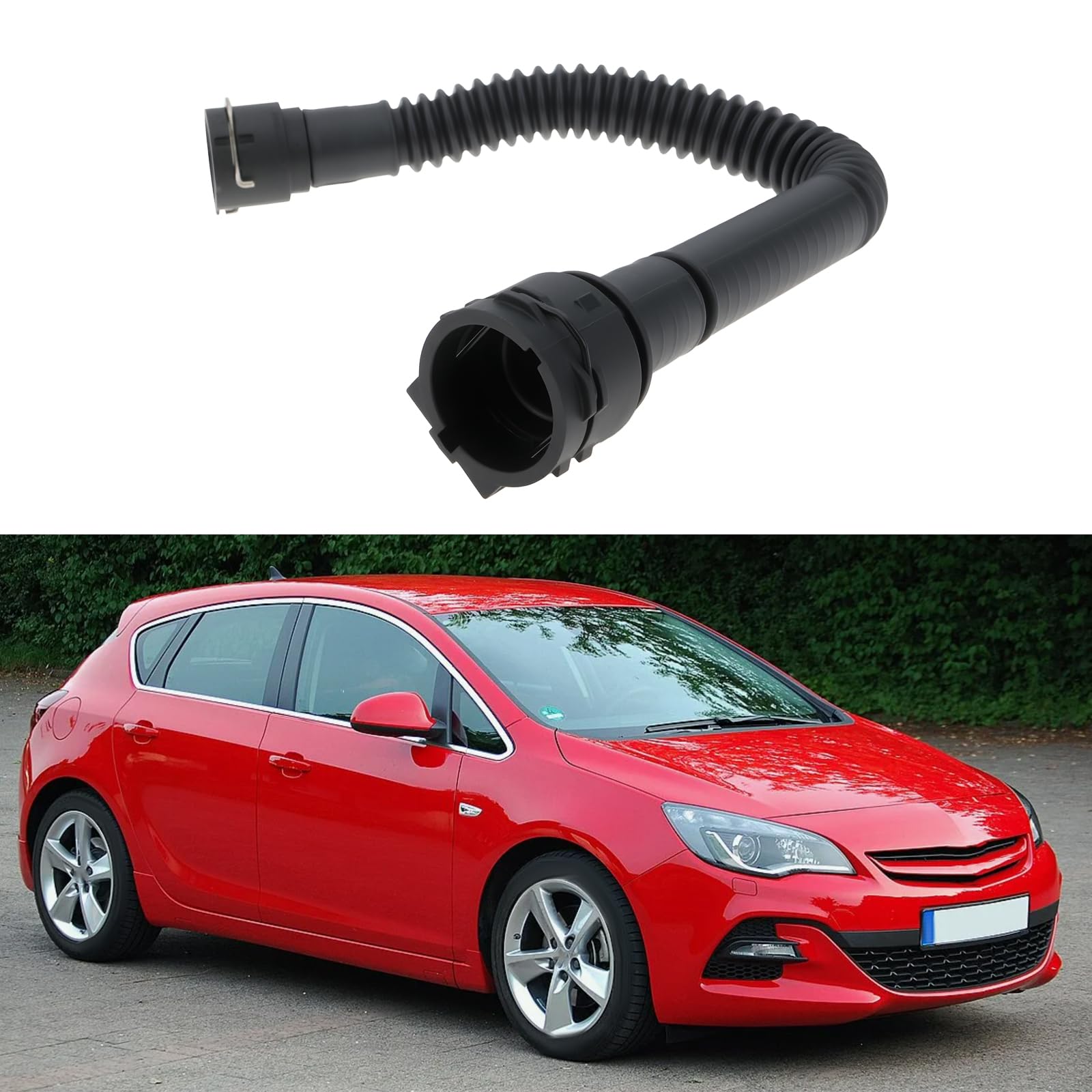 OTOTEC Manguera de Entrada del Radiador del Coche 55488382 Compatible con Opel Astra J Insignia A