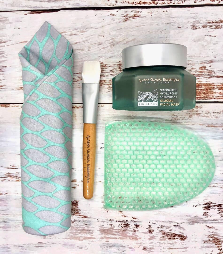 Supracor Spacell Facial Sponge - Green/White - Image 6