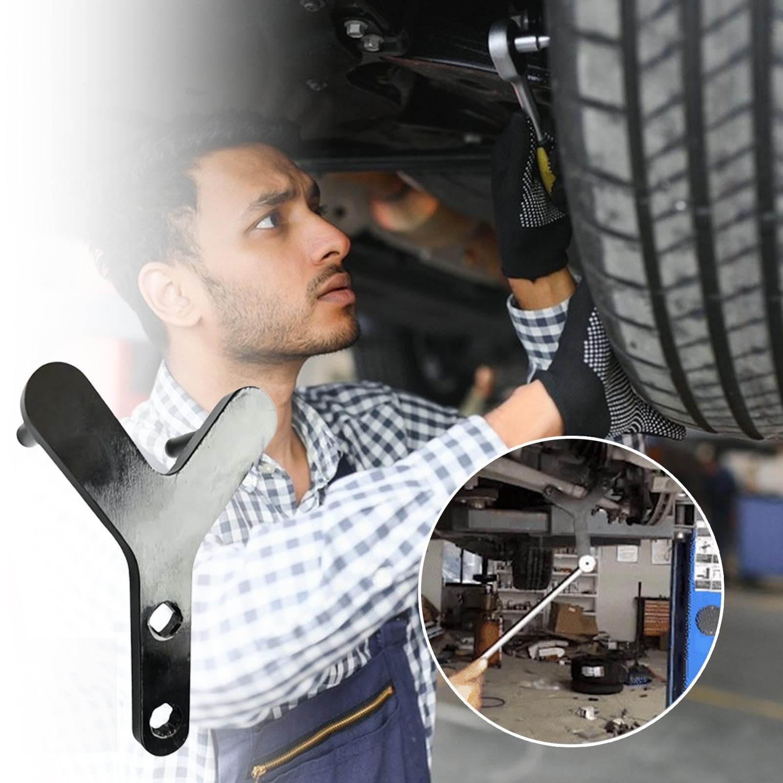 Utensile per braccio oscillante, in metallo automobilistico – strumento versatile per la rimozione della boccola per le importazioni