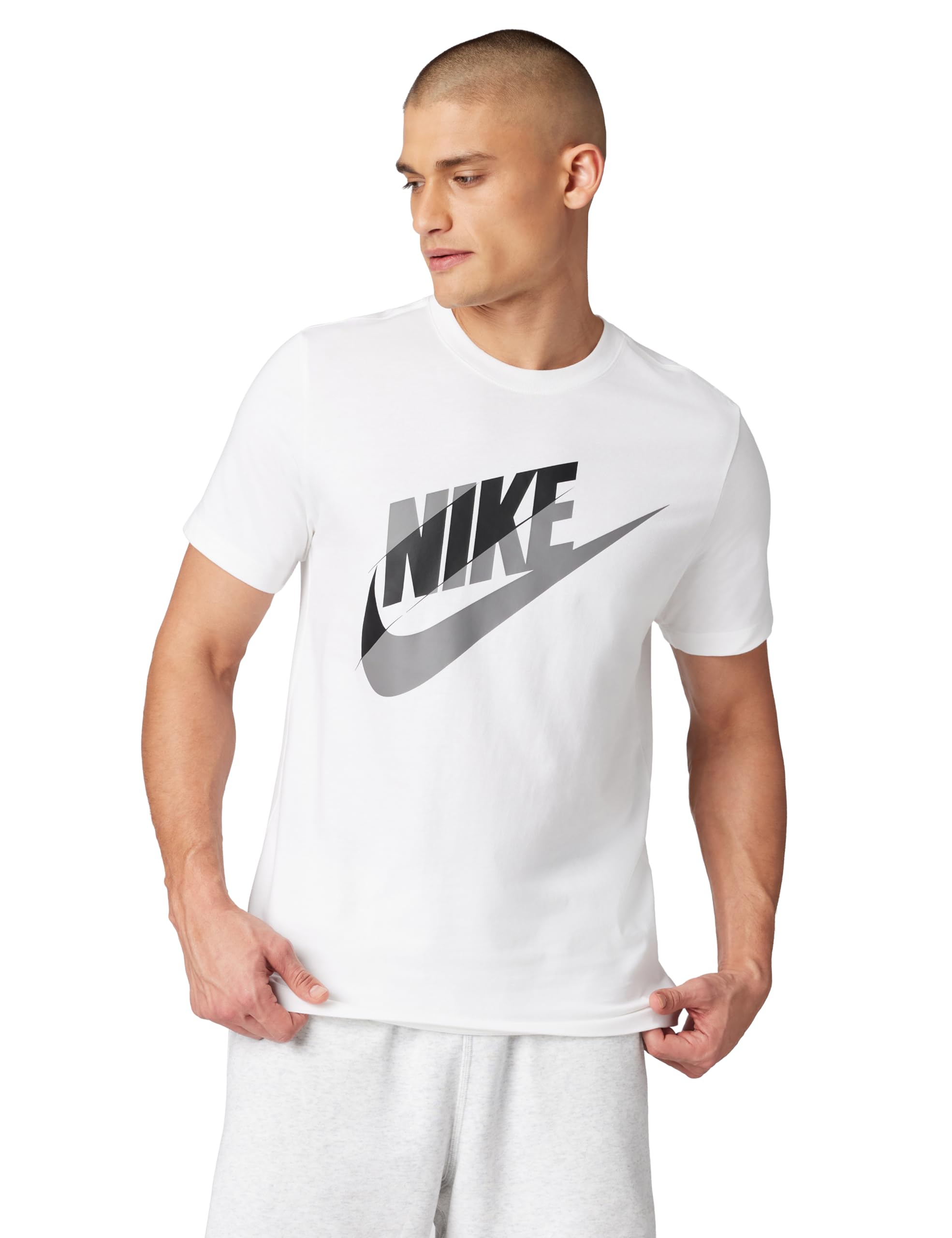 Nike Men's NSW Block Fade Futura Tee