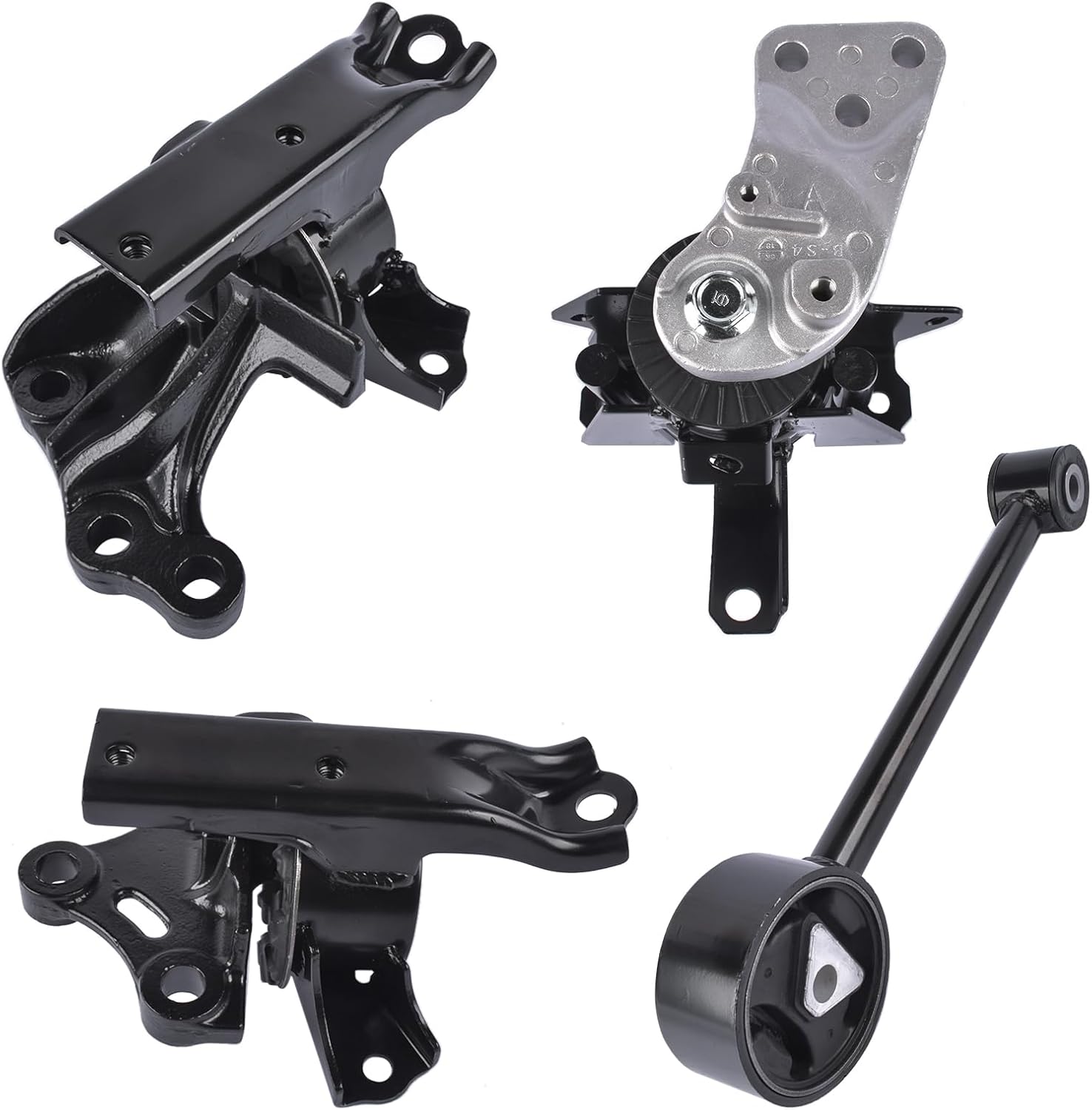 4Pcs Engine Motor Trans Mounts Kit Replacement for 2014-2022 Mitsubishi Mirage G4 1.2L