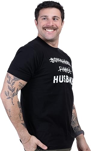 Miniatura 3 de Promoción de novio prometido marido Divertido novio broma nuevo marido boda humor matrimonio diciendo lindo amigo camiseta para hombre