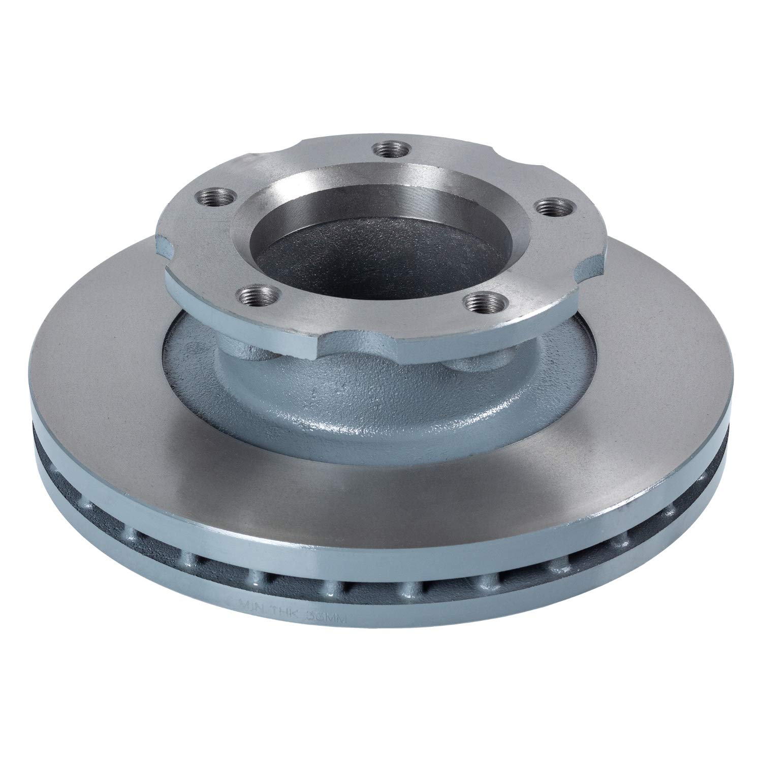 2x CV Brake Discs Pair Vented Front 106078 Febi 8970773460 8970773463 8982488940