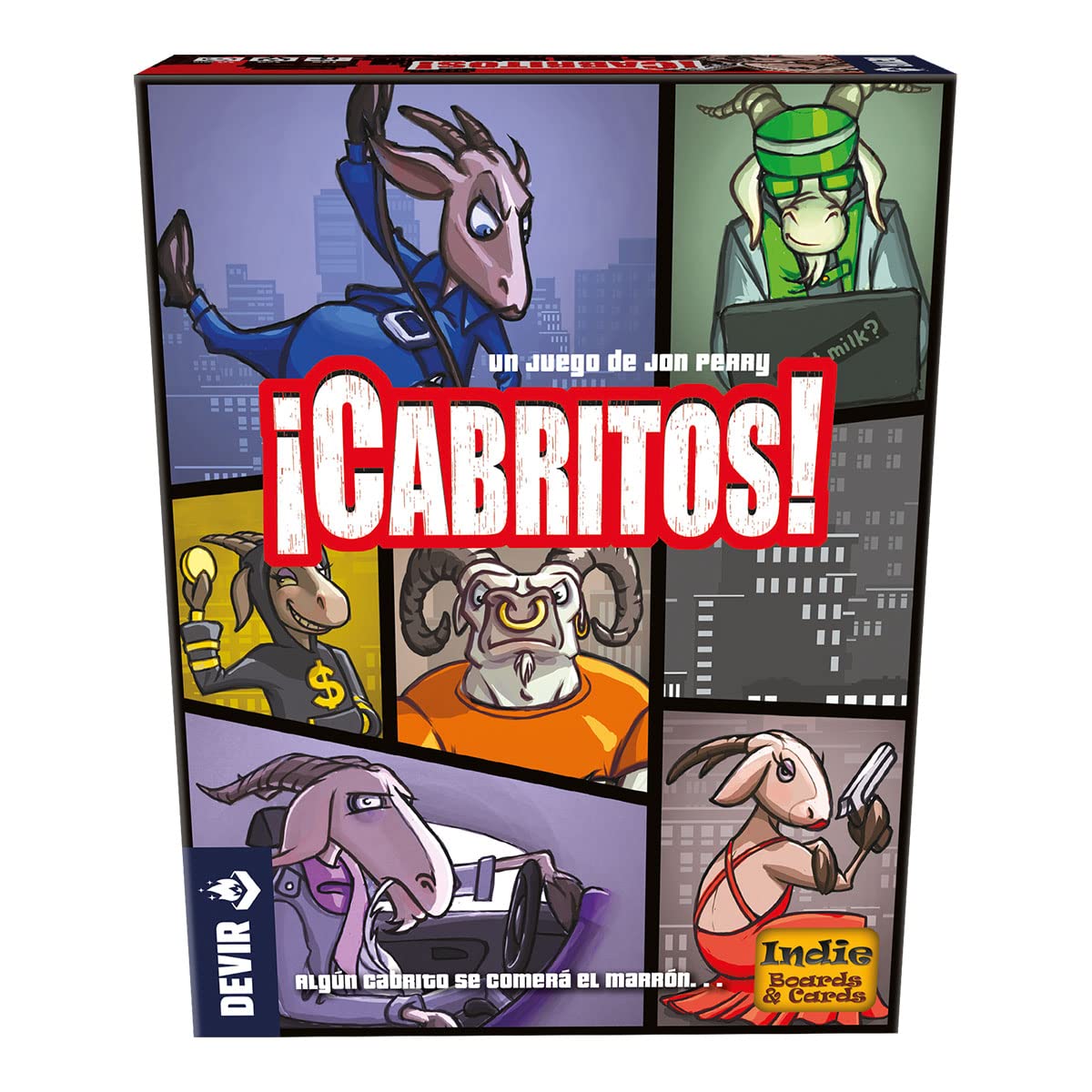 Gioco Da Tavolo "¡Capreti!" In Spagnolo – Devir – Gioco Familiare Divertente Per Serate Con Amici
