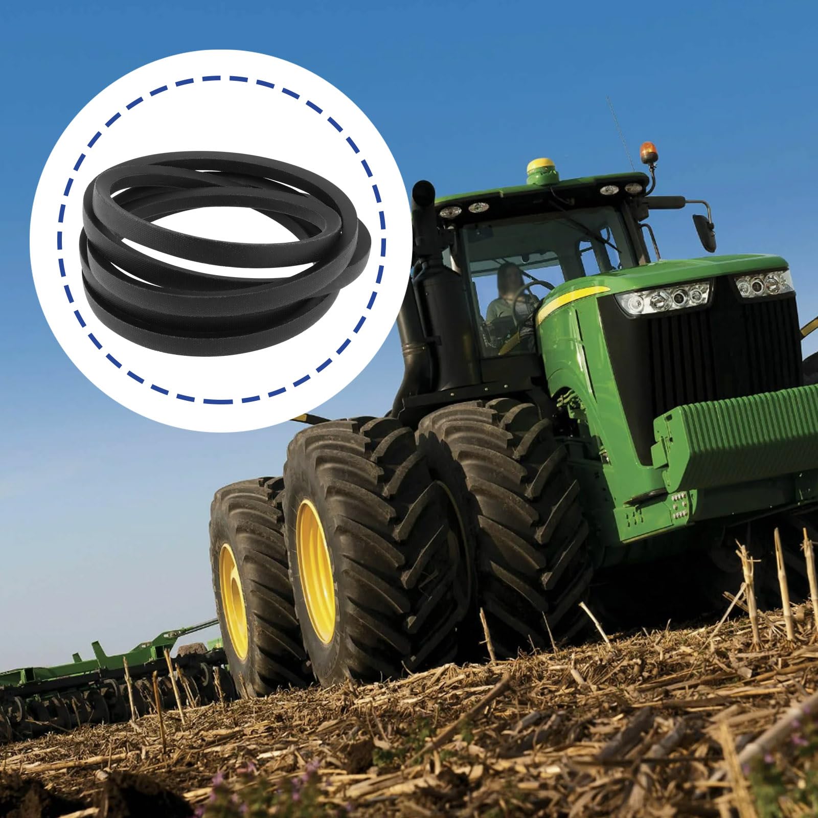 EMSea Courroie D'entraînement Trapézoïdale Pour Tondeuse Pièces De Rechange Compatibles Avec MOUNTFIELD SP53, SP534, SP535, 46PD, 51PD, 510PD, 510PD/ES