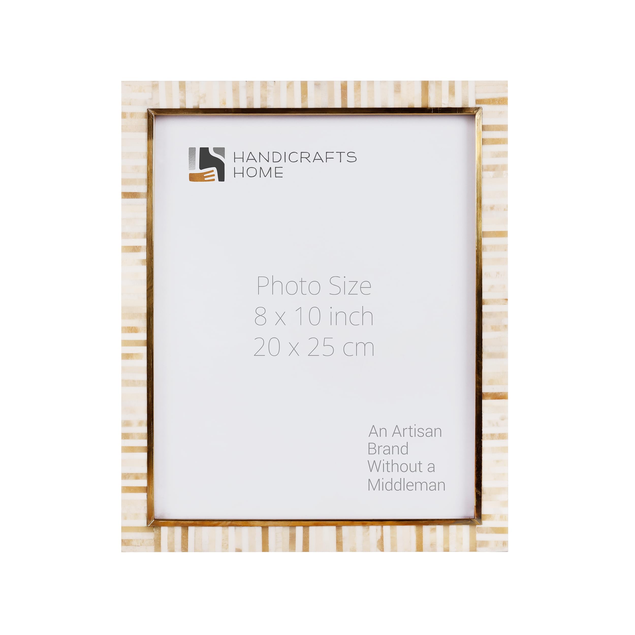 Cadre photo bois 8x10 robuste avec fixation facile Halo