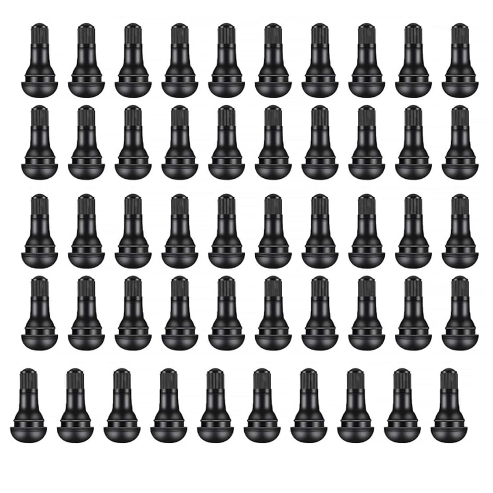 Sponsored Ad – 50PCS Tubeless Valve, Car Tyre Valve Caps, Rubber Tyre Valve, Car Tire Valve, Wheel Tire Valve Stem, TR413 Valve Nozzle with Valve Core for Tubeless Rim Holes on Standard Vehicle Tires