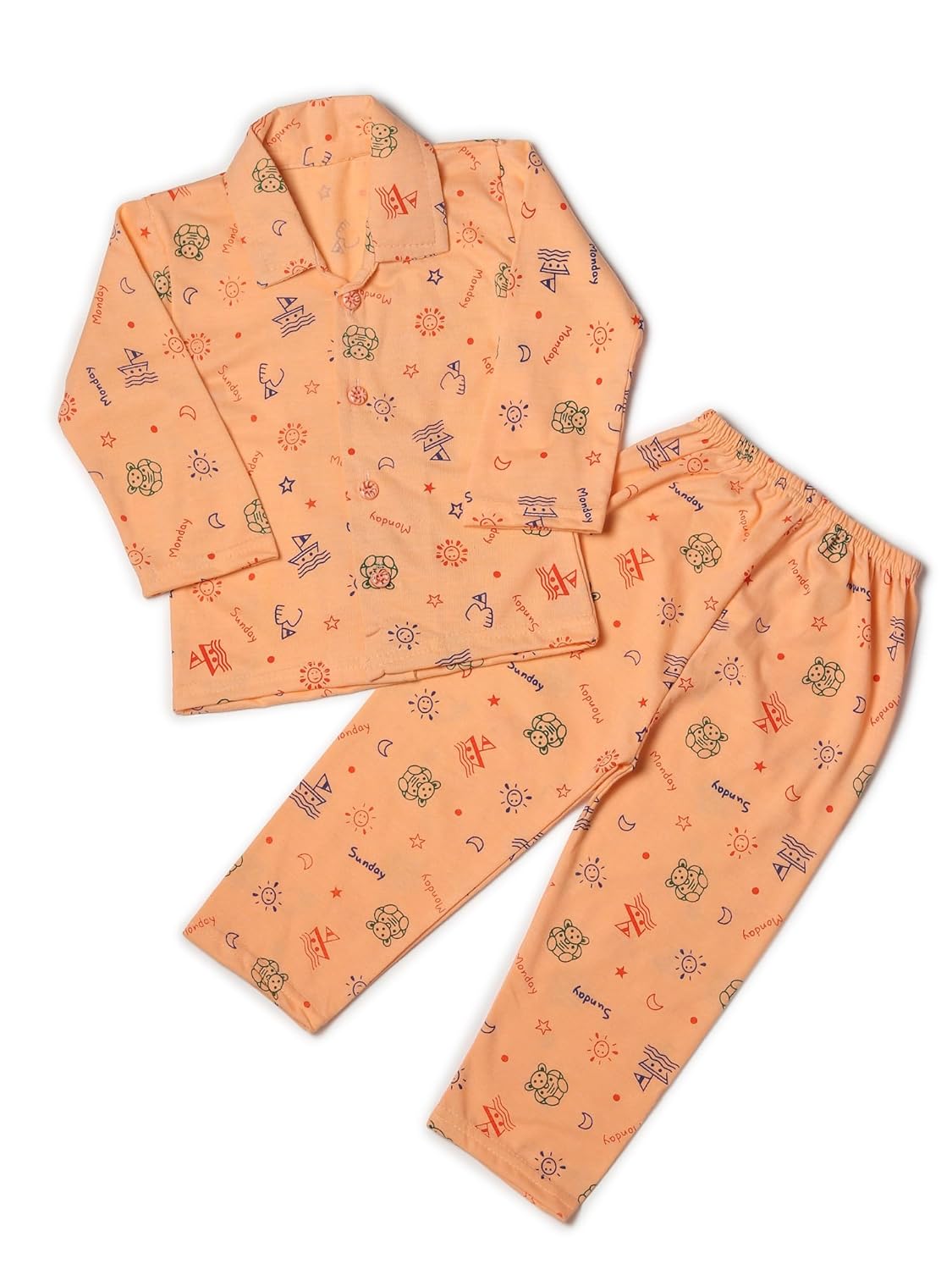 Cotton Nightsuit Cute Cartoon Printed Sleepwear | Full Sleeves T-Shirt with Trouser for Boys Girls | Bottom Pyjama Set for Kids | Night Dress Sleepsuit Cotton Nightsuit Cute Cartoon Printed Sleepwear | Full Sleeves T-Shirt with Trouser for Boys Girls | Bottom Pyjama Set for Kids | Night Dress Sleepsuit