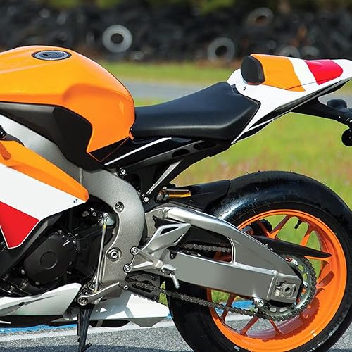 Miniatura 2 de XMT-MOTO Asiento delantero negro para conductor Honda CBR1000RR 2008-2016, CBR1000RR ABS 2009-2016, CBR-1000RR Repsol 2013, reemplazo para