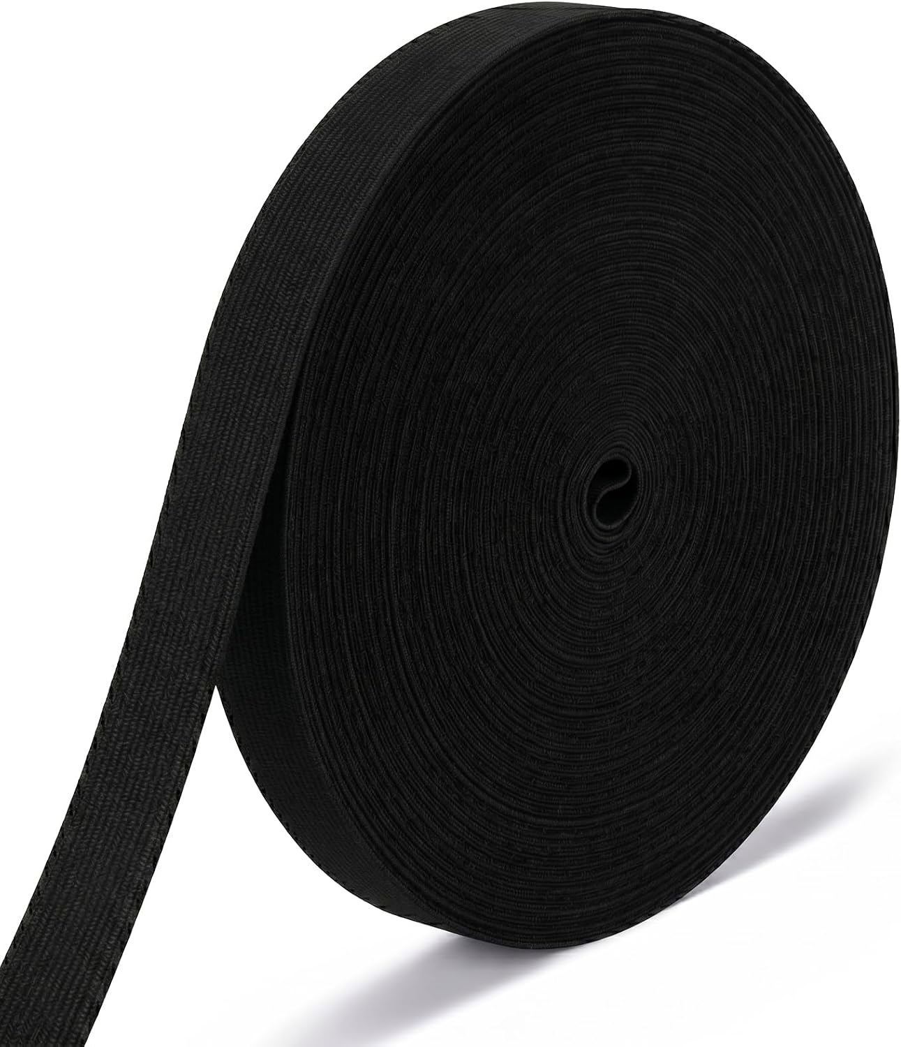 RIUNBB White Elastic Bands for Sewing - Waistband Elastic 1-1/2 inch x 30 Yards - Durable, Comfortable Stretch for Pajamas, Crafts, Waistbands & Masks