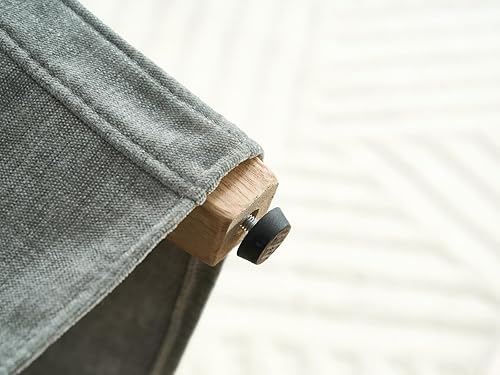 Miniatura 5 de Silla de comedor tapizada de granja, sillas modernas de cocina y comedor con brazos, silla decorativa de felpilla para sala de estar, cómodo sofá