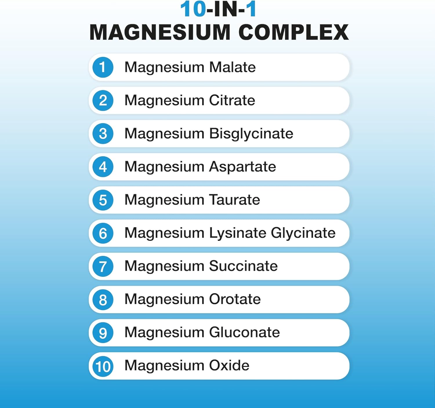 Puregen Labs 10 in 1 Magnesium Complex 500mg with B6-120 Veggie Capsules [High Absorption and Bioactivity] Non-GMO, NO Gluten and Dairy - Image 6