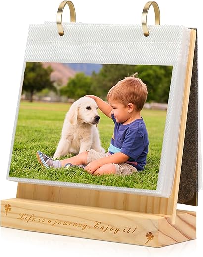 ZEEYUAN Calendario Album Foto 60 Foto 13 x 18 in...