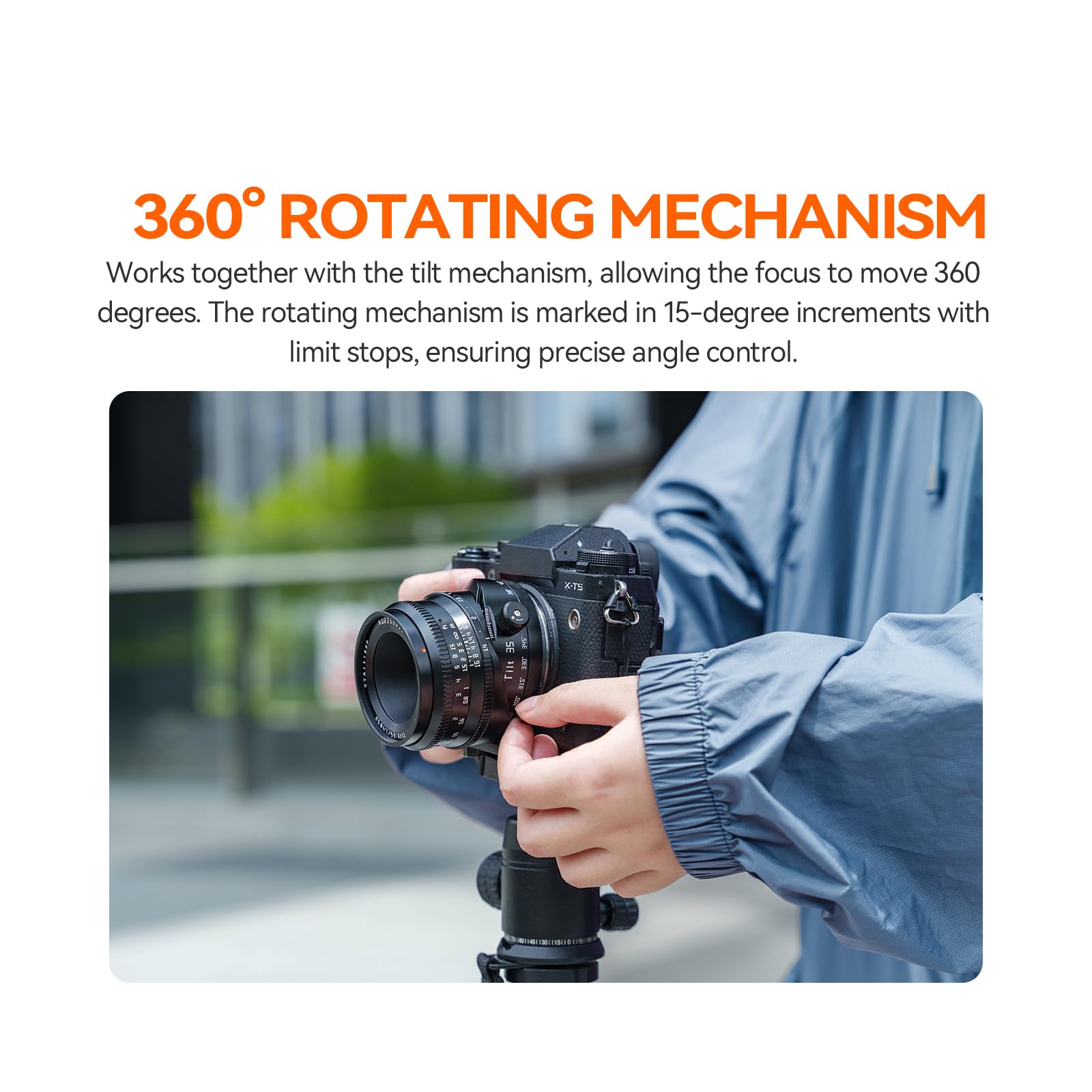 TTARTISAN Neigbares 35 mm f/1.4-Objektiv für XF-Mount APS-C Manueller Fokus, Neigungsobjektiv, große Blende, spiegellose Kamera für X-Mount (X-Mount)