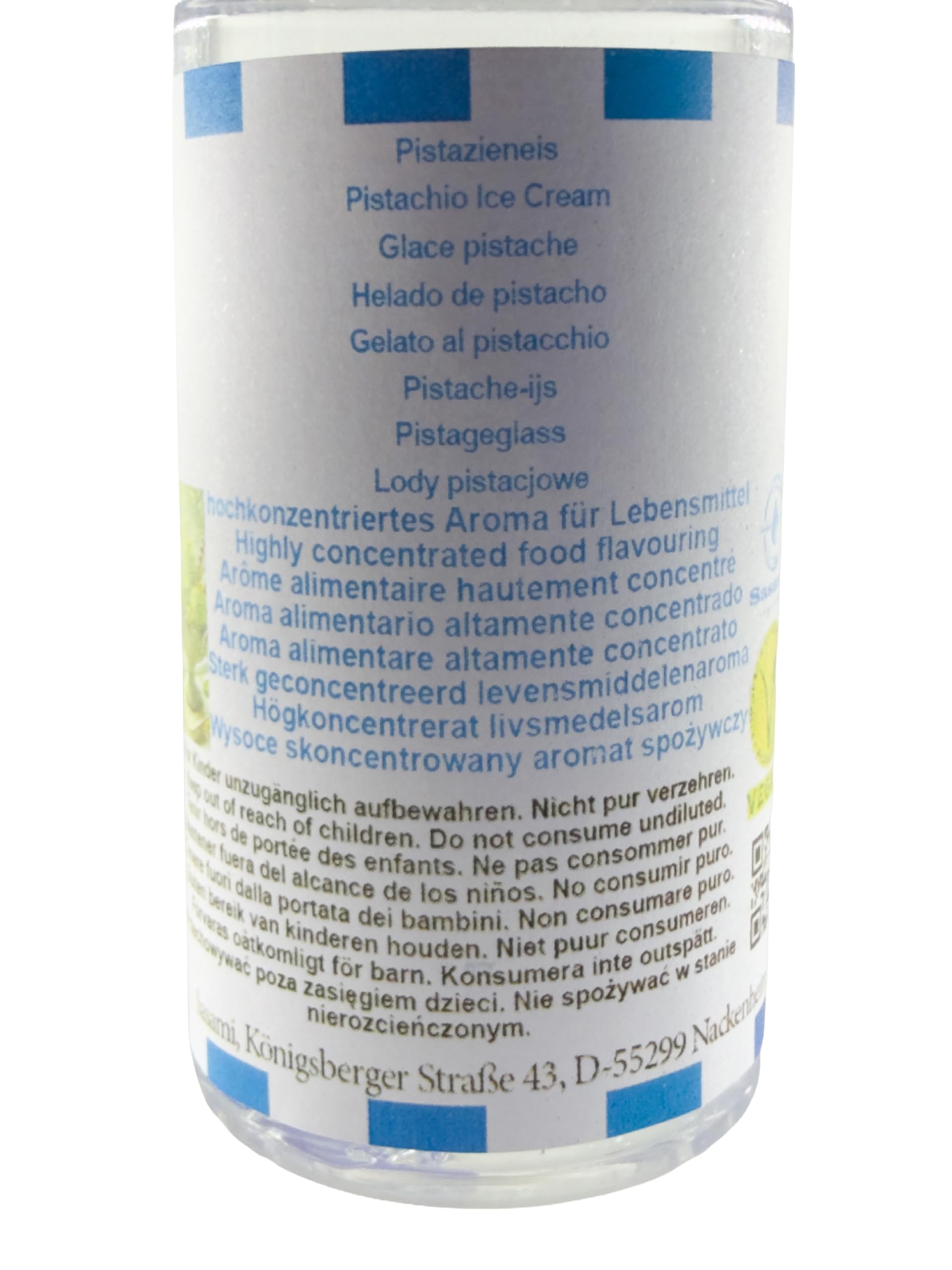 Helado de pistacho aroma concentrado - Vegano - Sasami - 10ml