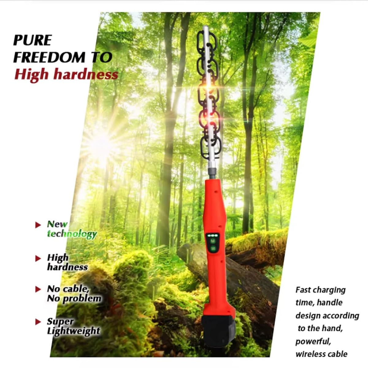 Diluant sans fil rechargeable pour fleurs et arbres fruitiers pour des opérations d'éclaircissement efficaces