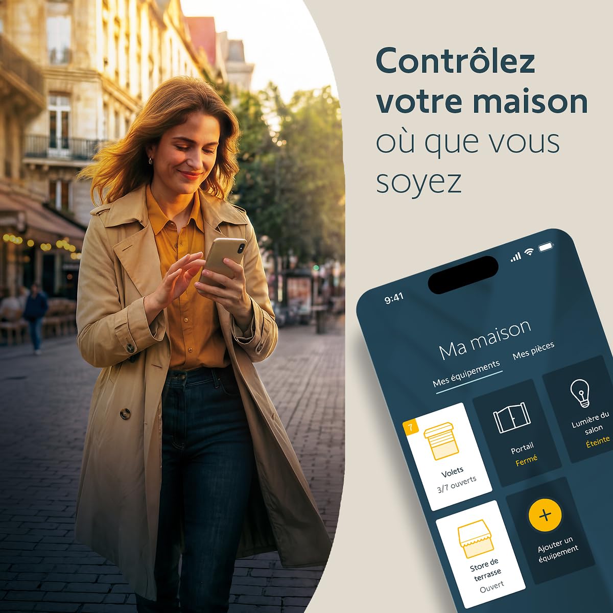 Somfy - Box domotique Tahoma Switch | Centralise et Pilote Vos Volets roulants et équipements connectés | Contrôle à Distance Via l'application ou Un Assistant Vocal | Compatible IO, RTS & Zigbee