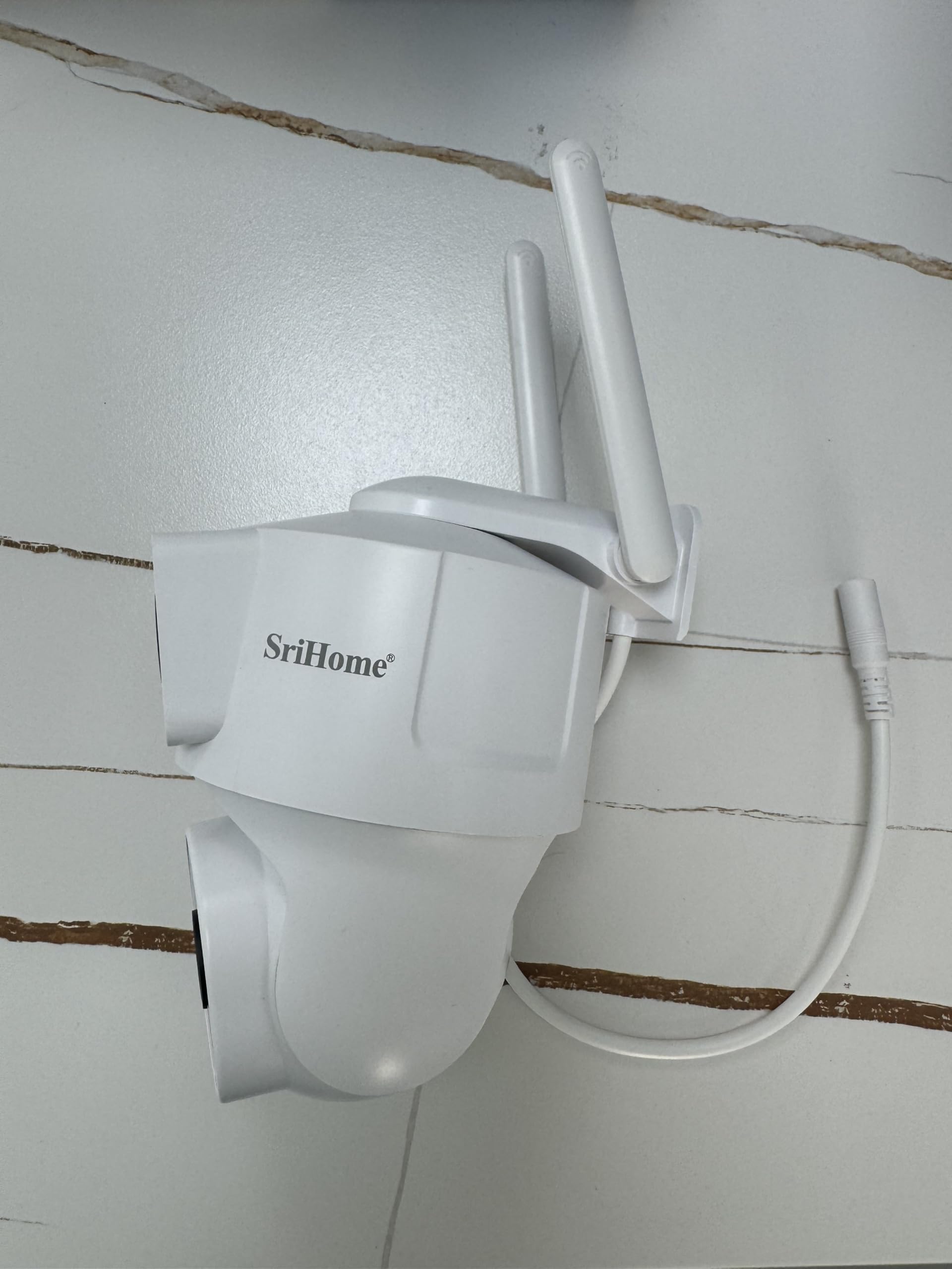 SRIHOME 2 * 2MP Telecamere di Sorveglianza per Esterni, 2.4GHz Bullet-PTZ Doppio Obiettivo, Rilevazione Umana, Visione Notturna a Colori, Audio Bidirezionale, Archiviazione Locale SD, IP66 (1)