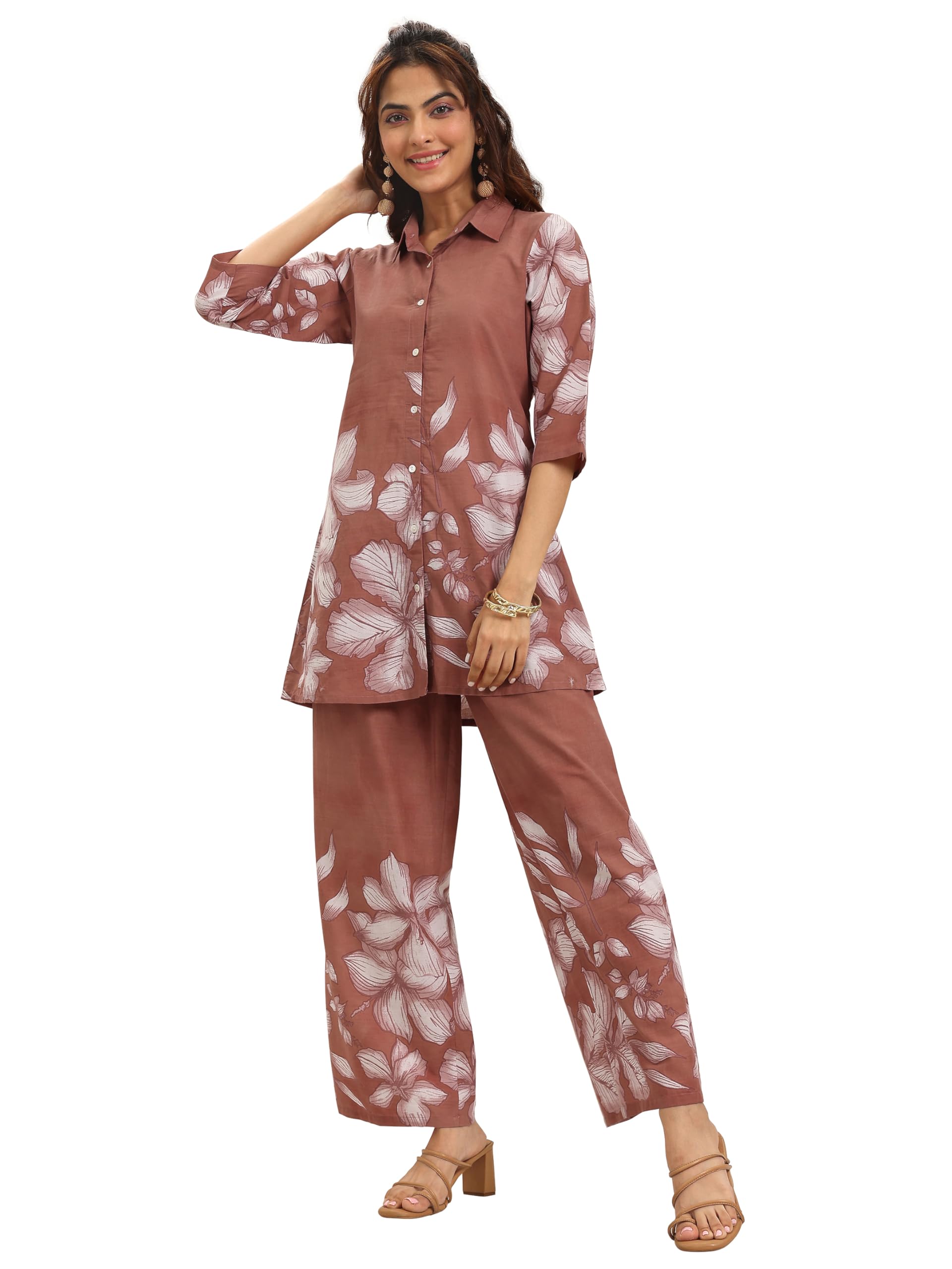 Printed Cotton Co-Ord Set-image-19