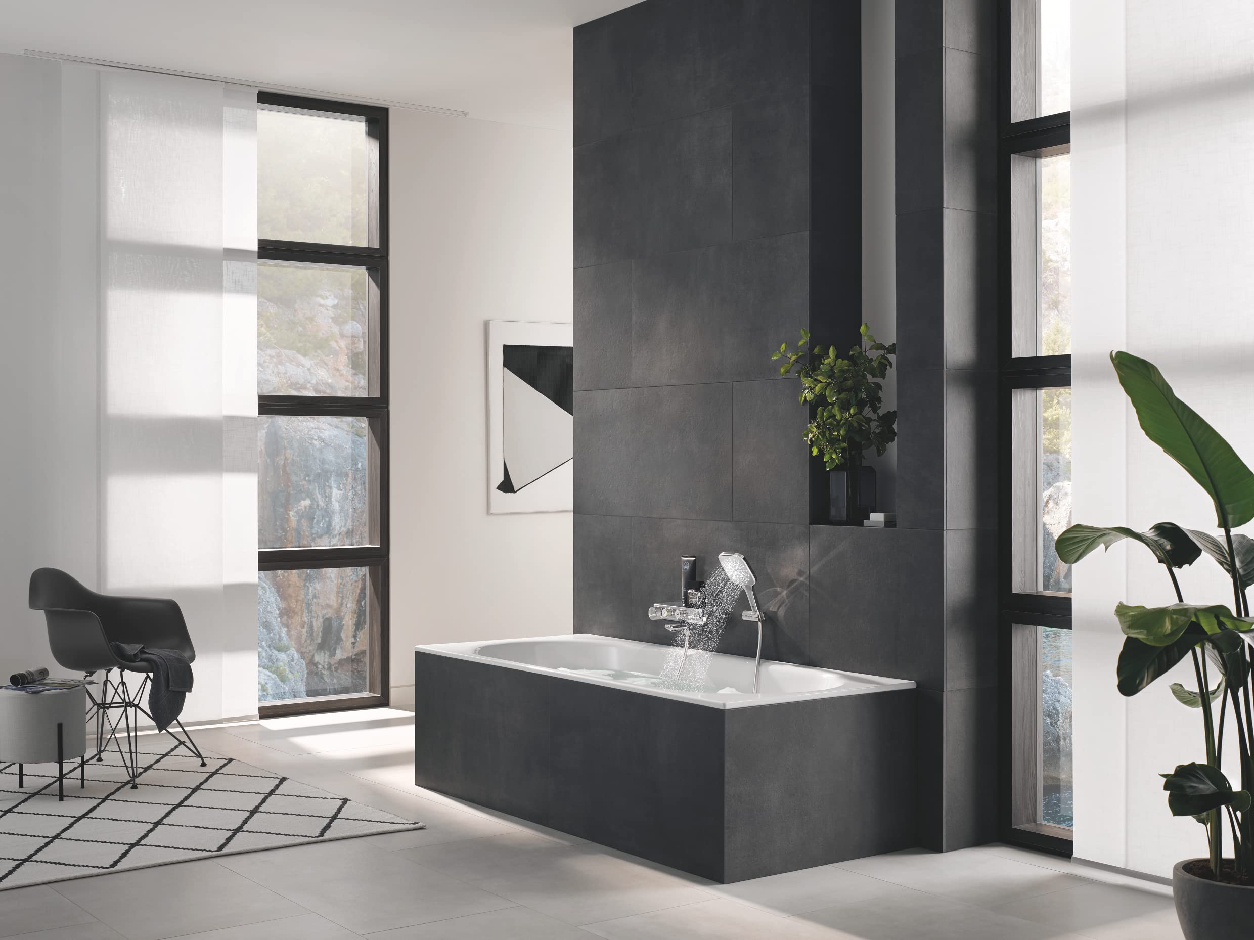 Amazon.co.jp: GROHE (グローエ) レインシャワー 130 SmartActive