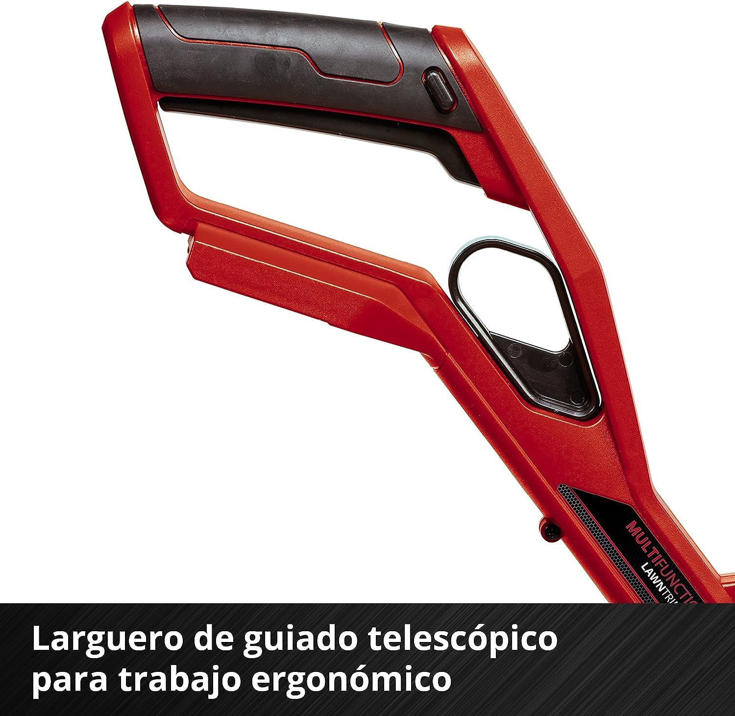 Einhell Recortadora de césped con batería GE-CT 18/30 Li-Solo Power X-Change (18V, Anchura de Corte 30cm, Cabezal Motor Giratorio 90º e inclinable, Incl. Bobina de Hilo sin batería)