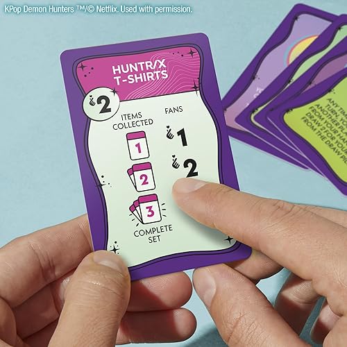 Miniatura 10 de Monopoly Deal: Kpop Demon Hunters Card Game | Family Games for Kids, Tweens, Teens, and Adults | 2-5 Players | 15 mins. | Ages 8+