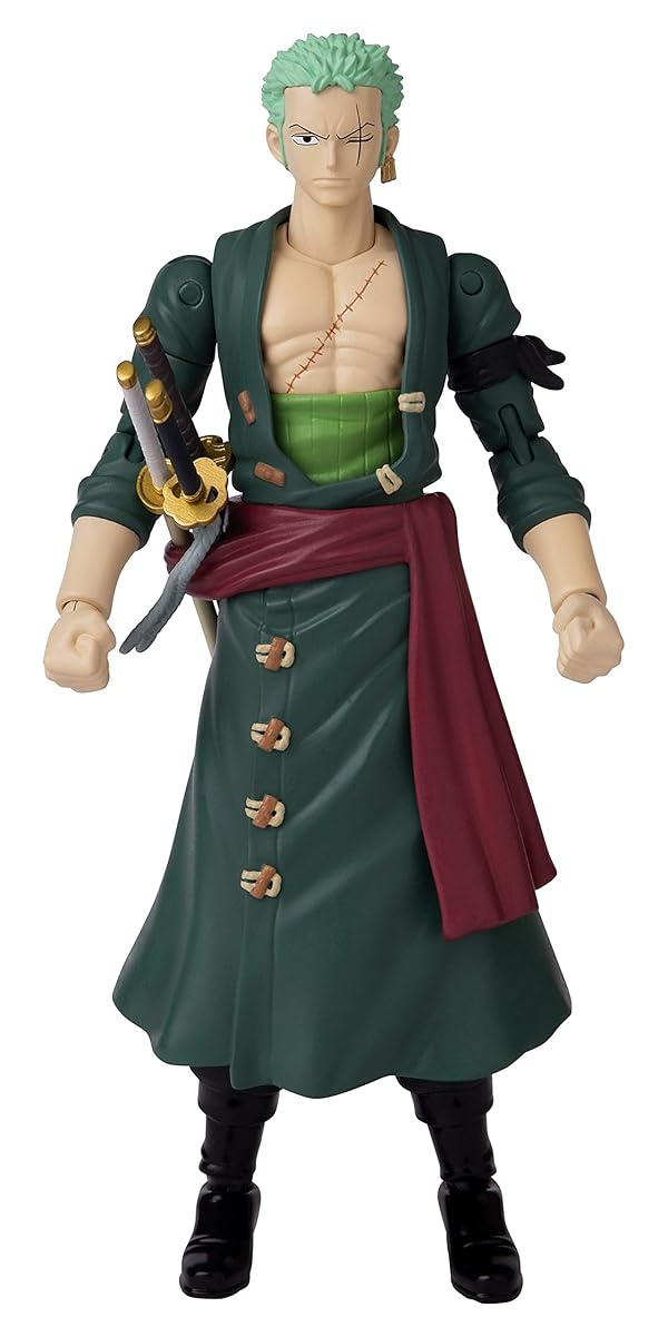 ANIME HEROES - One Piece - Roronoa Zoro Action Figure by ANIME HEROES - Used condition - US$17.47