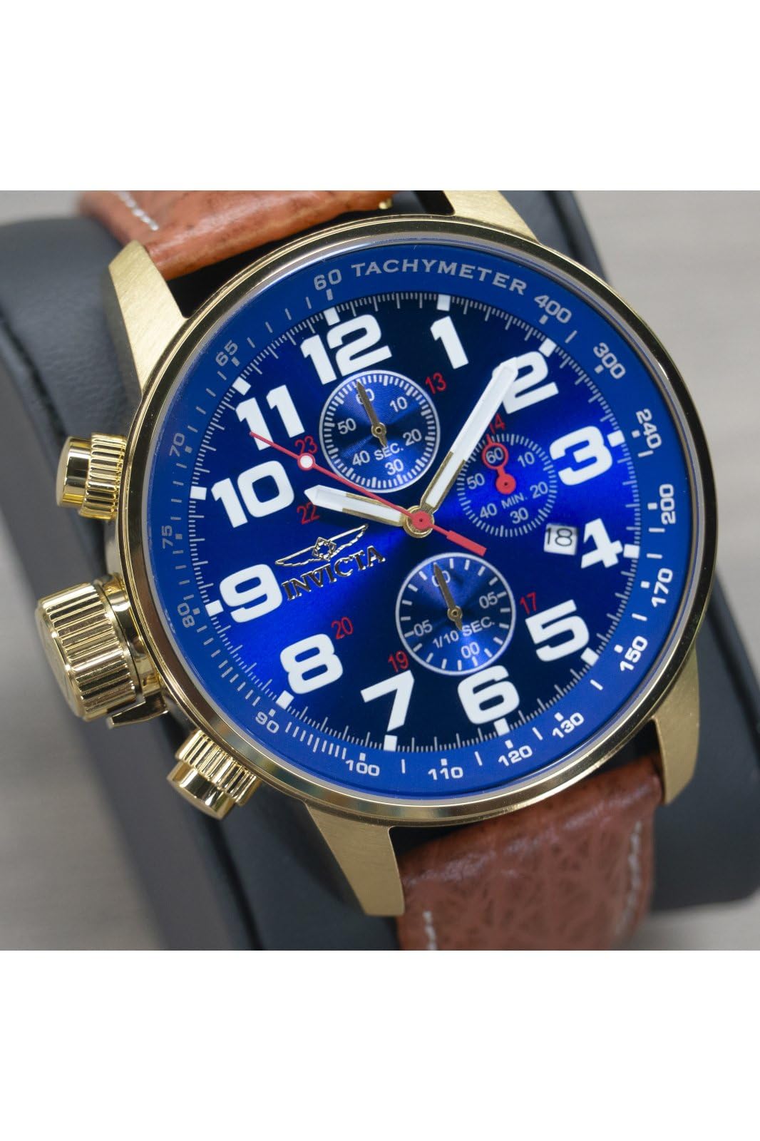 Invicta I-Force Edelstahl Herren Quarzuhrwerk - 46mm