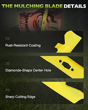 19A30046100 Mulching Kit, Diamond Shape, Replaces 19A30046066, 19A30046791