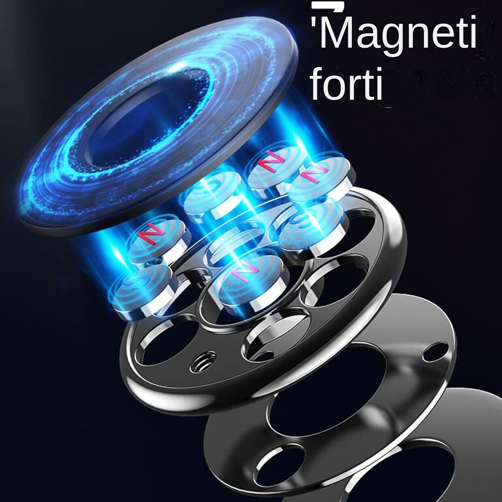 Generico Supporto per telefono magnetico per auto, Supporto per cellulare | Supporto per telefono da auto per supporto per telefono da cruscotto per bocchetta 'aria per acces