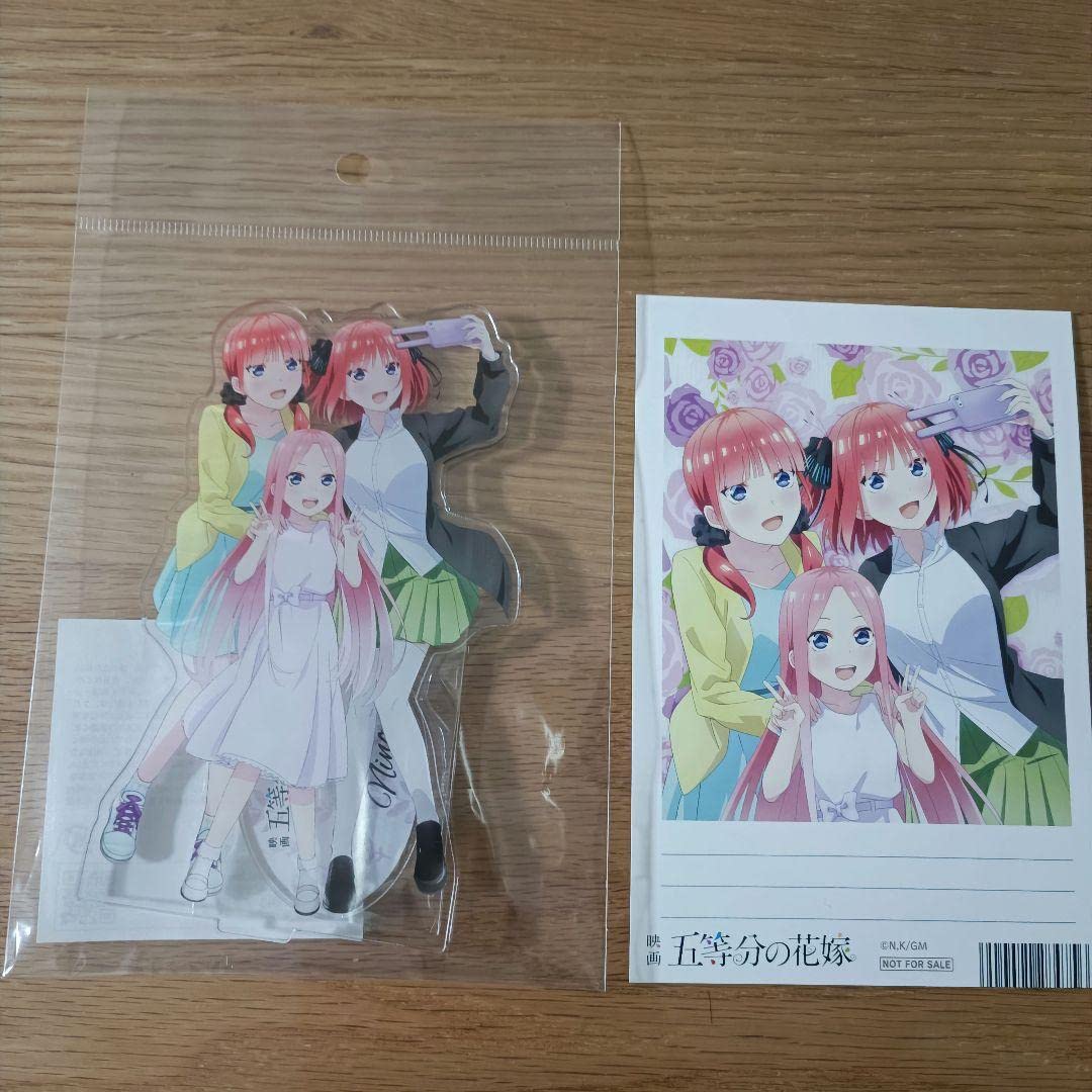 映画「五等分の花嫁」五つ子はずっと仲良しアクリルスタンド 5個セット