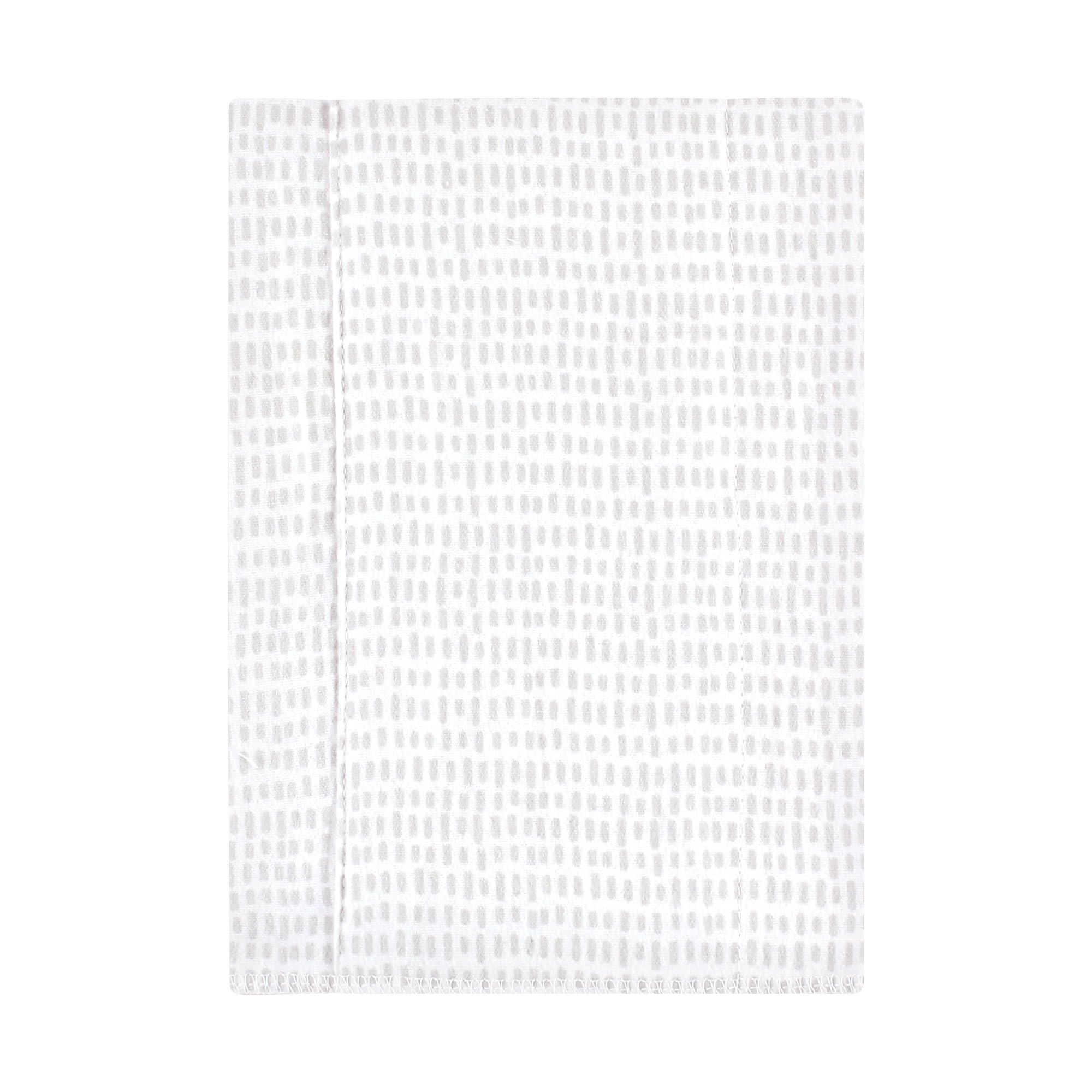 Hudson Baby Unisex Baby Cotton Flannel Burp Cloths 7-Pack, Neutral Safari World, One Size