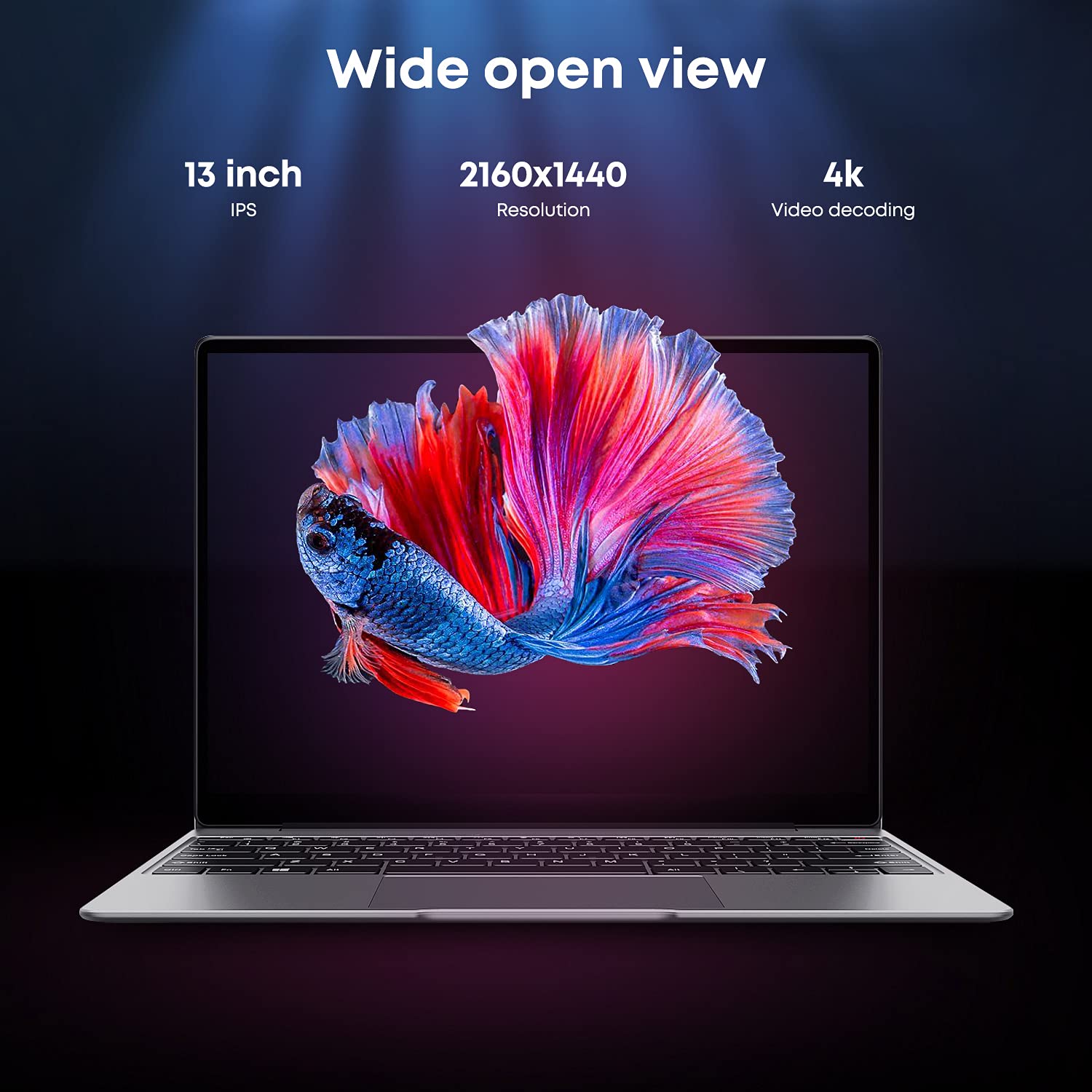 CHUWI Ordenador Portátil CoreBook Pro Laptop 13 Pulgadas Windows 