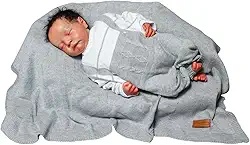 Saida de Maternidade Luxo de Tricô Para Menino e Menina Conjunto Maternidade