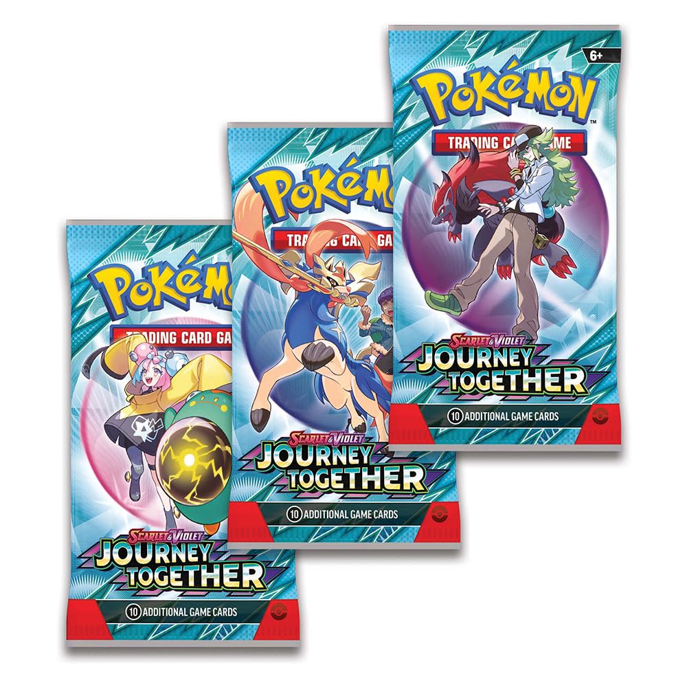 Pokemon TCG Scarlet & Violet 9 Journey Together Three Booster