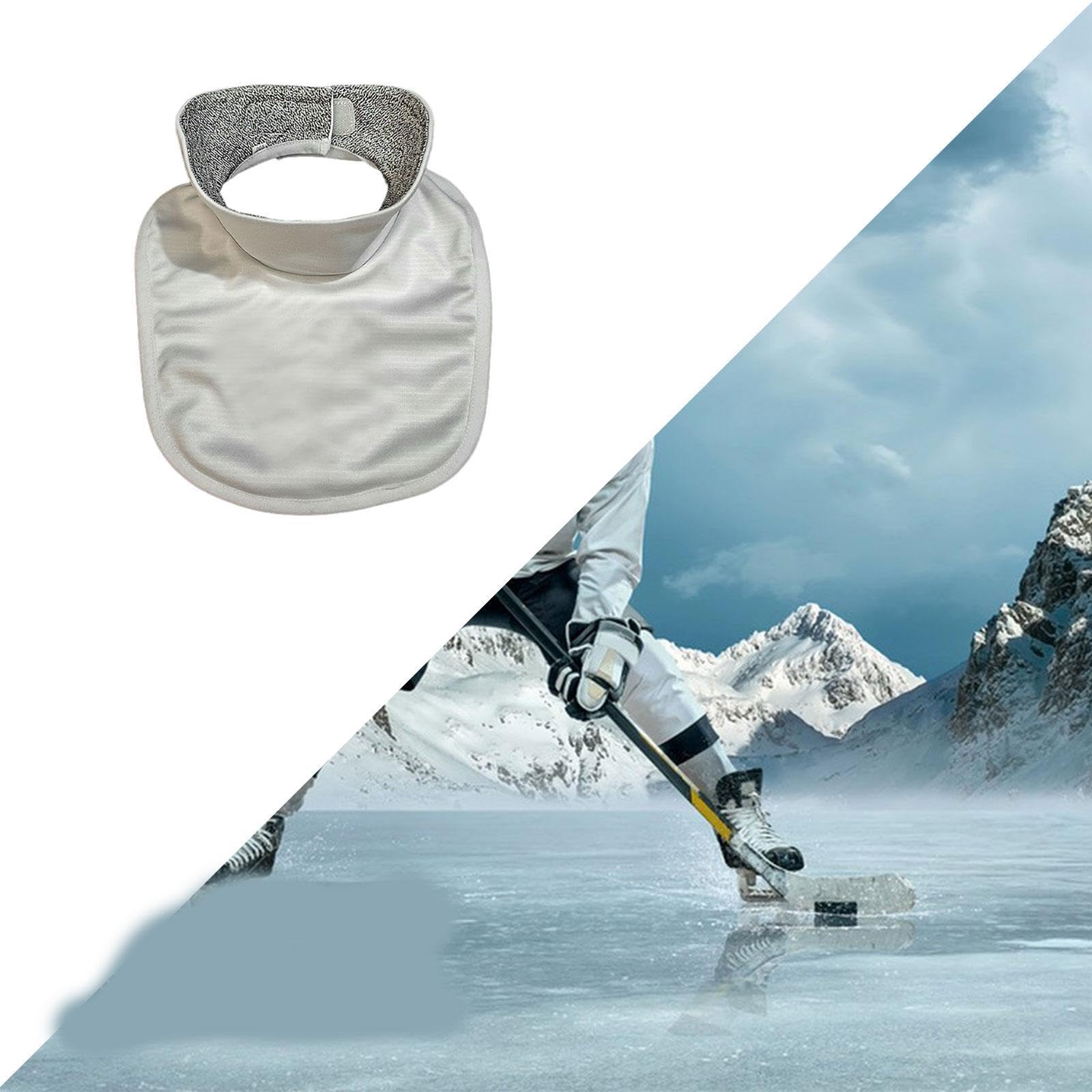 RNXRZANK Ice Hockey Neck Guard Adjustable Protective Gear for Training, Children