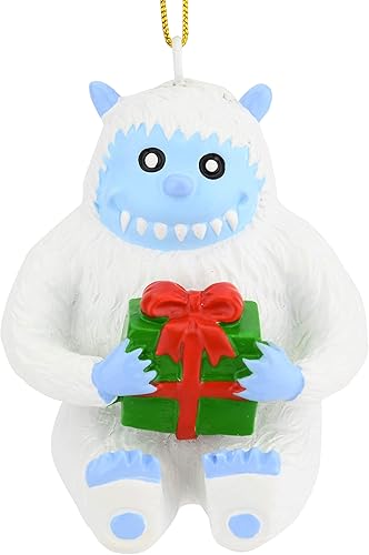 Miniatura 2 de Tree Buddees Lindos adornos navideños de Yeti de muñeco de nieve abominable