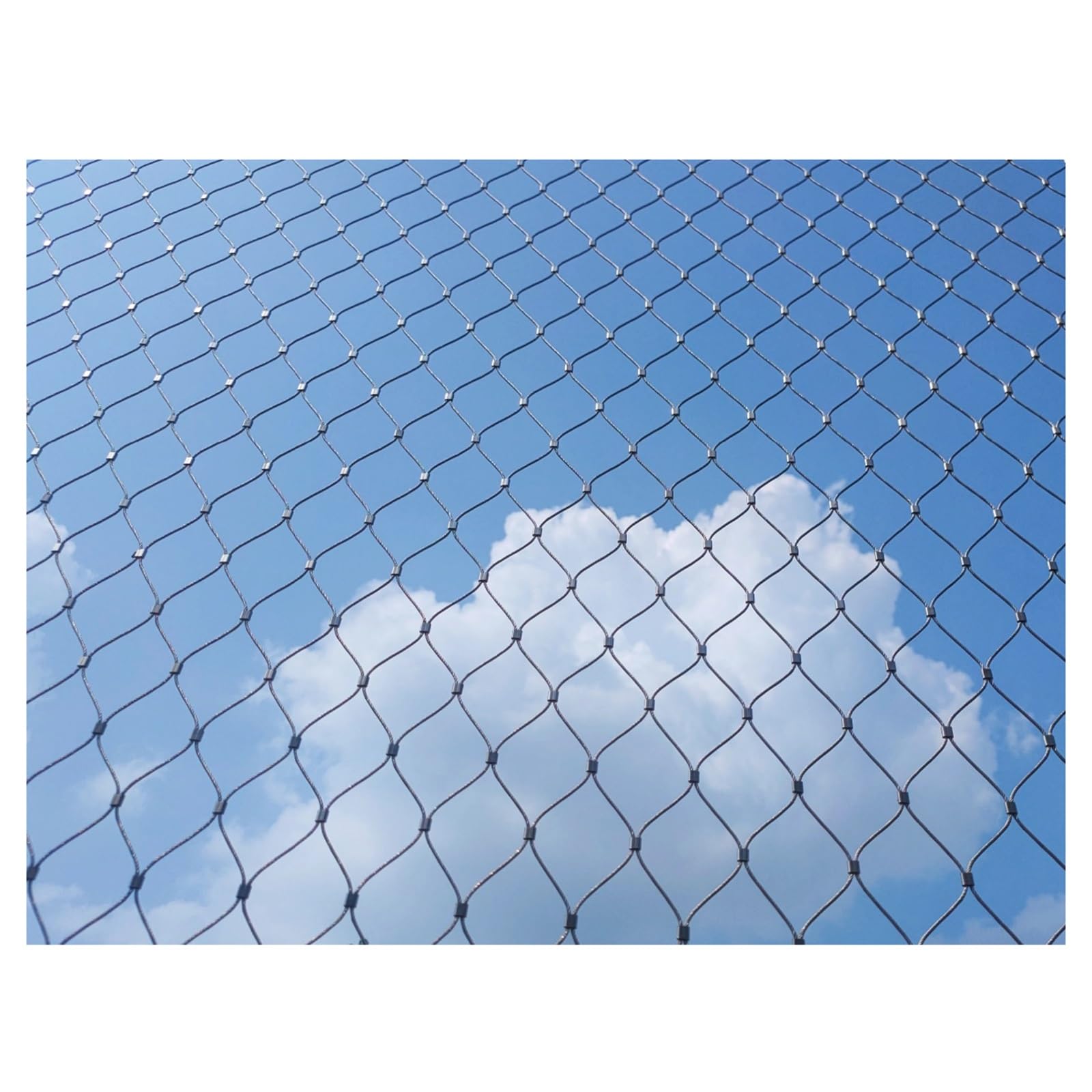 Filet de protection flexible pour cage d'oiseaux et potager en maille nylon noire