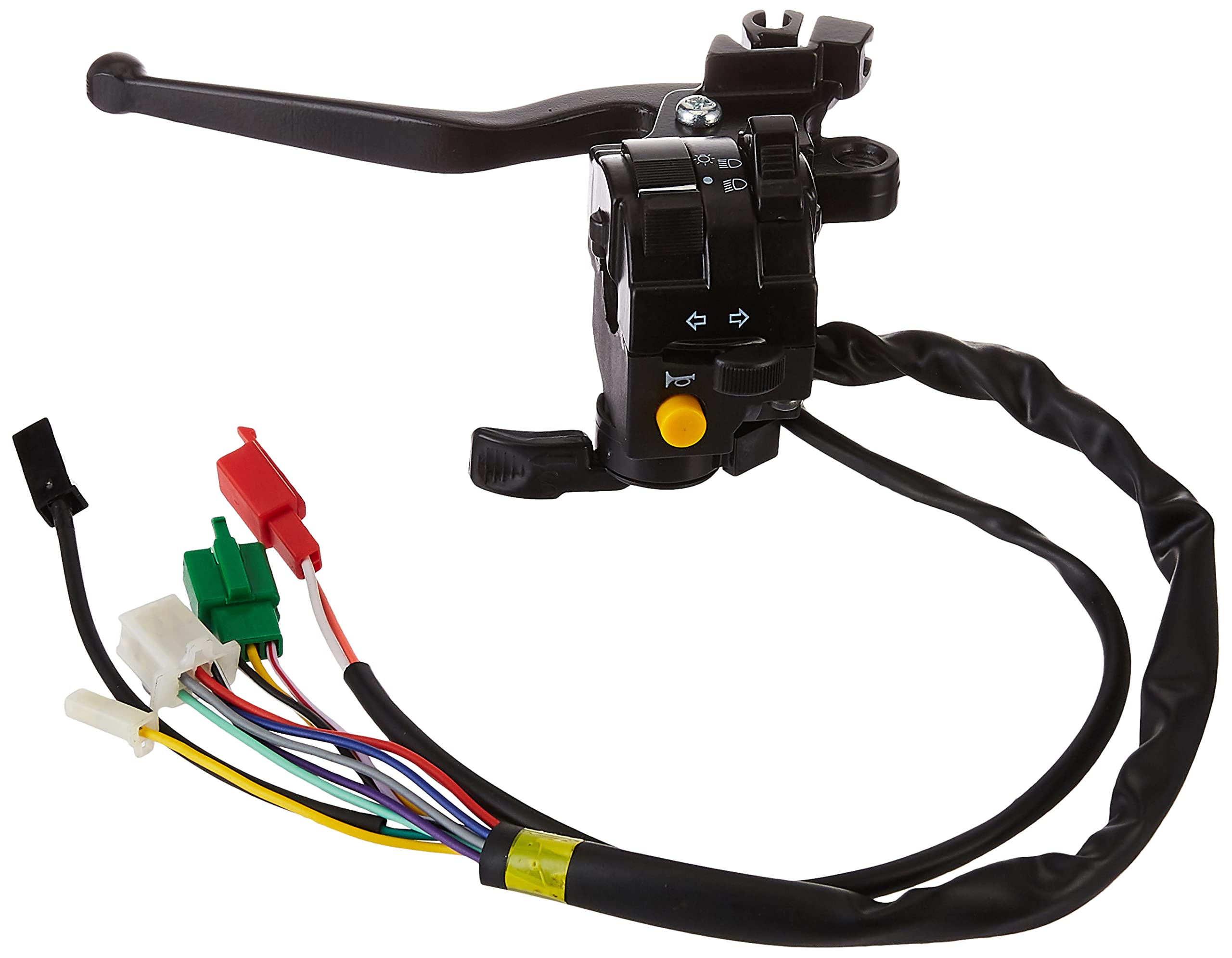 UNO Minda SW-0697D HANDLE BAR SWITCH FOR TVS XL-100 I-TOUCH COMBI BRAKE (LEFT HAND)-image-6