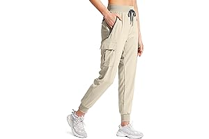 Baleaf Women's Hiking Cargo Pants with Pockets